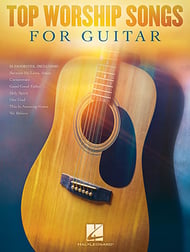 cover Top Worship Songs for Guitar Guitar and Fretted sheet music cover
